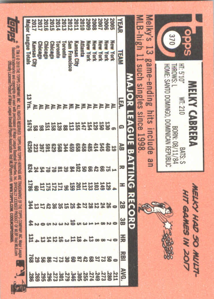 2018 Topps Heritage Baseball Part 2 Main Set Card #251-500 - Picture 227 of 287