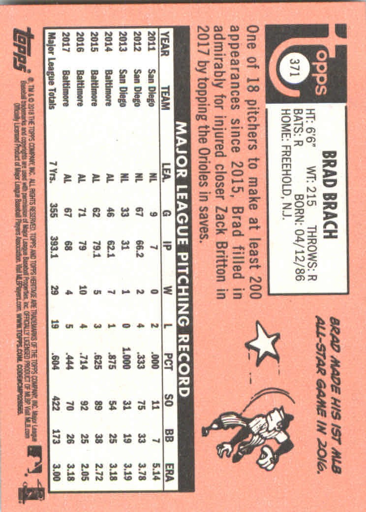 2018 Topps Heritage Baseball Part 2 Main Set Card #251-500 - Picture 229 of 287