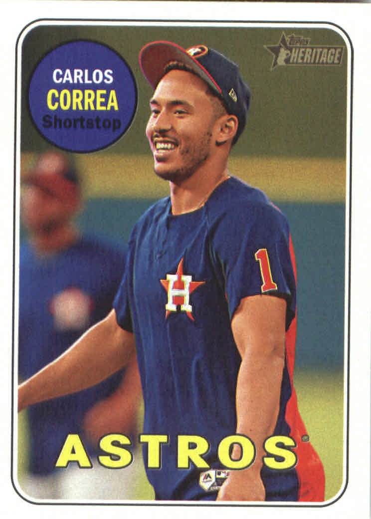 2018 Topps Heritage Baseball Part 2 Main Set Card #251-500 - Picture 248 of 287
