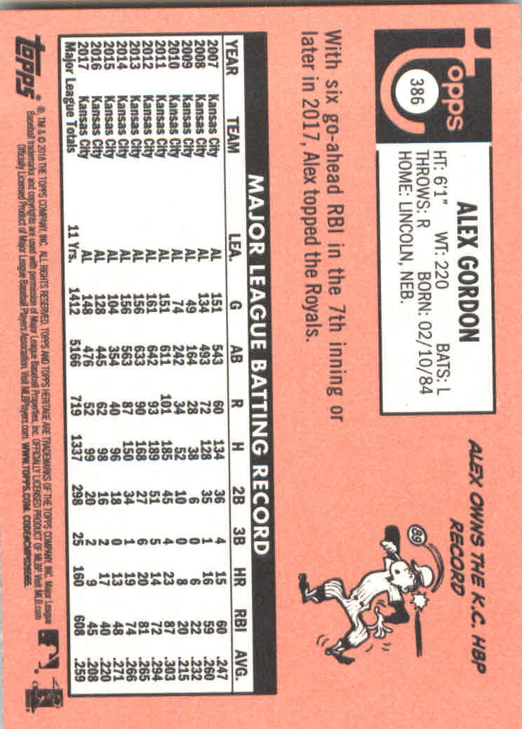 2018 Topps Heritage Baseball Part 2 Main Set Card #251-500 - Picture 259 of 287