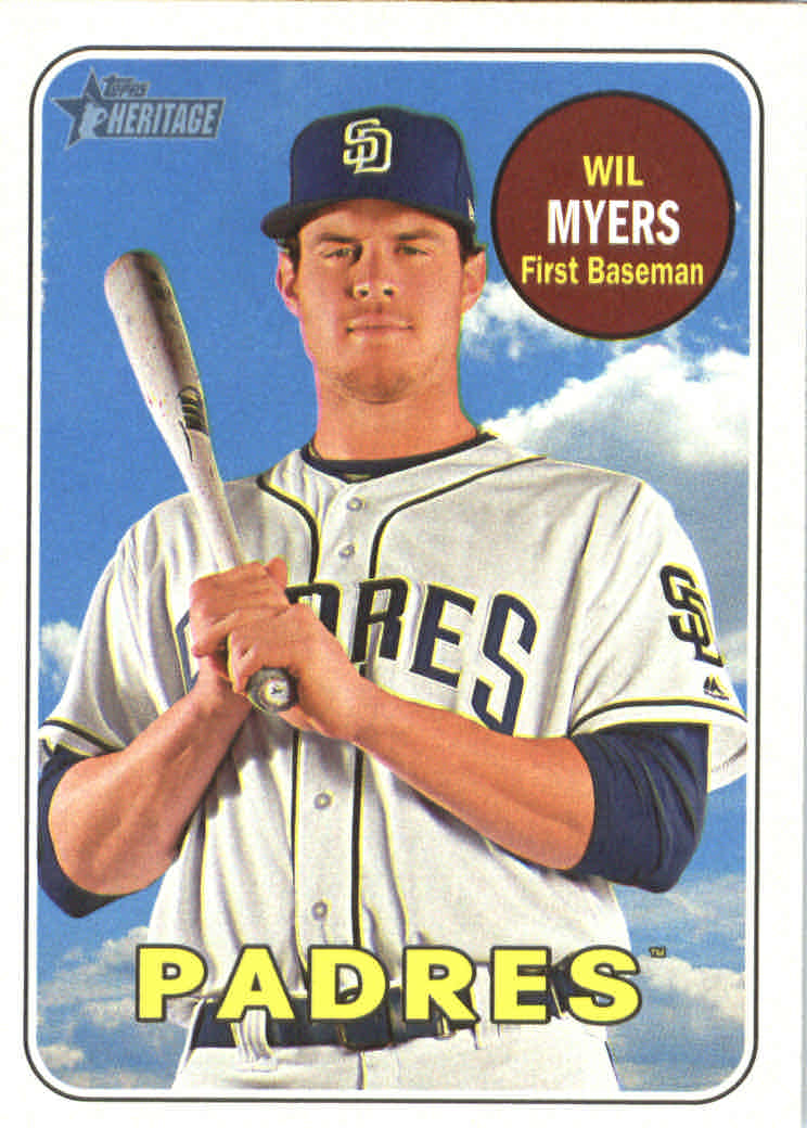 2018 Topps Heritage Baseball Part 2 Main Set Card #251-500 - Picture 260 of 287