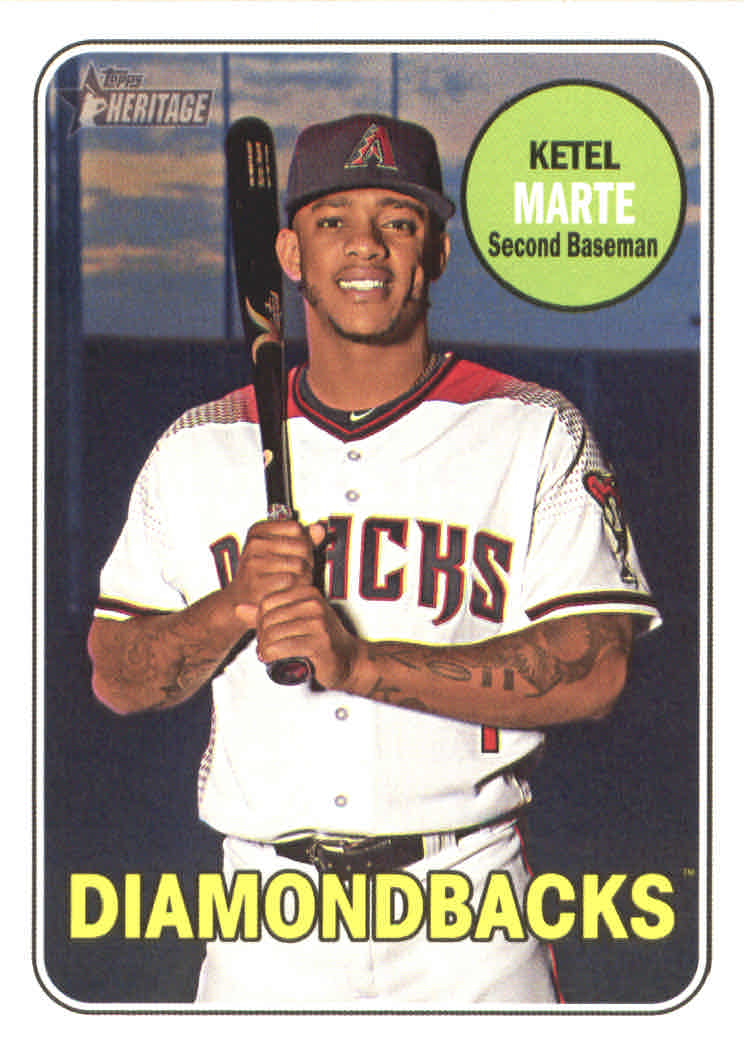 2018 Topps Heritage High Series Baseball Part 1 Main Set Cards #501 to #725 - Picture 4 of 435