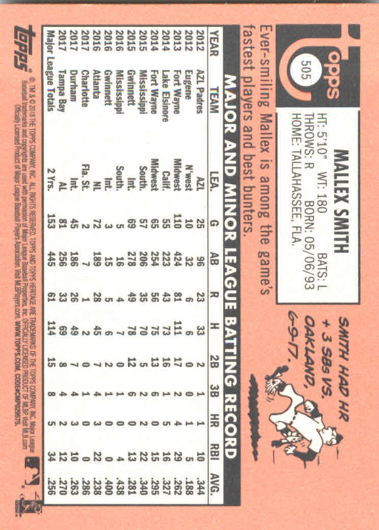 2018 Topps Heritage High Series Baseball Part 1 Main Set Cards #501 to #725 - Picture 7 of 435