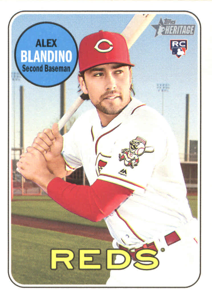 2018 Topps Heritage High Series Baseball Part 1 Main Set Cards #501 to #725 - Picture 14 of 435