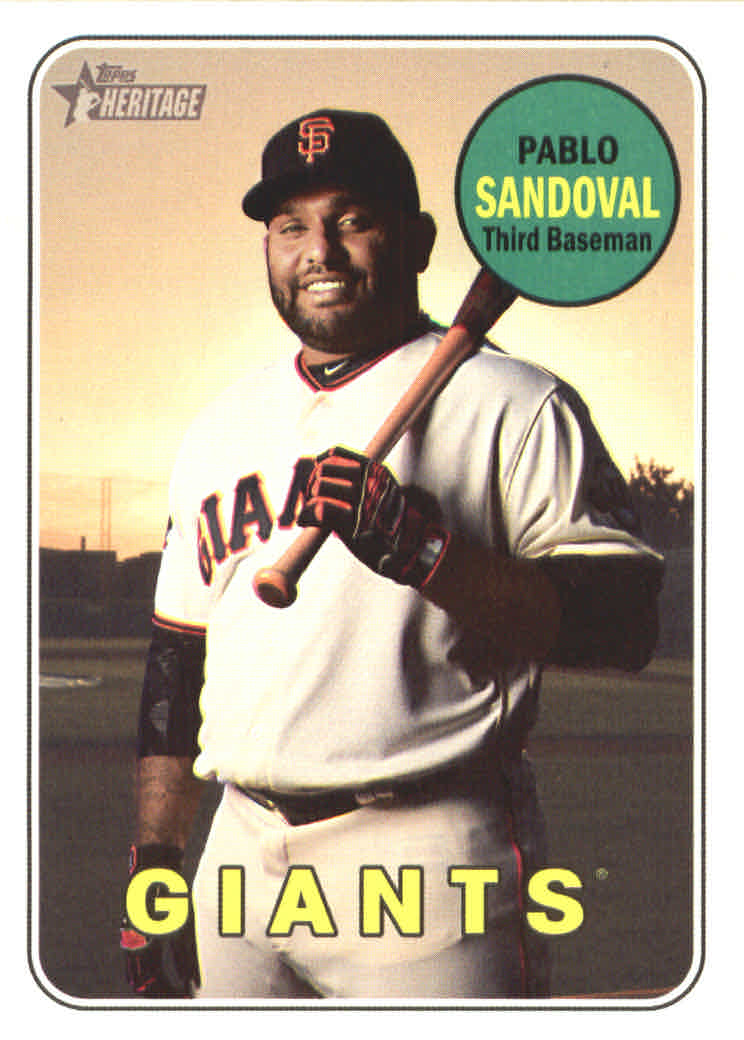 2018 Topps Heritage High Series Baseball Part 1 Main Set Cards #501 to #725 - Picture 16 of 435
