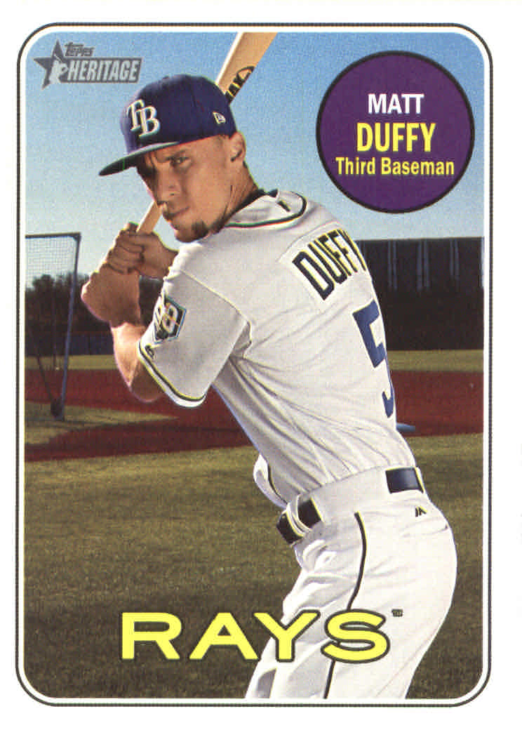2018 Topps Heritage High Series Baseball Part 1 Main Set Cards #501 to #725 - Picture 24 of 435