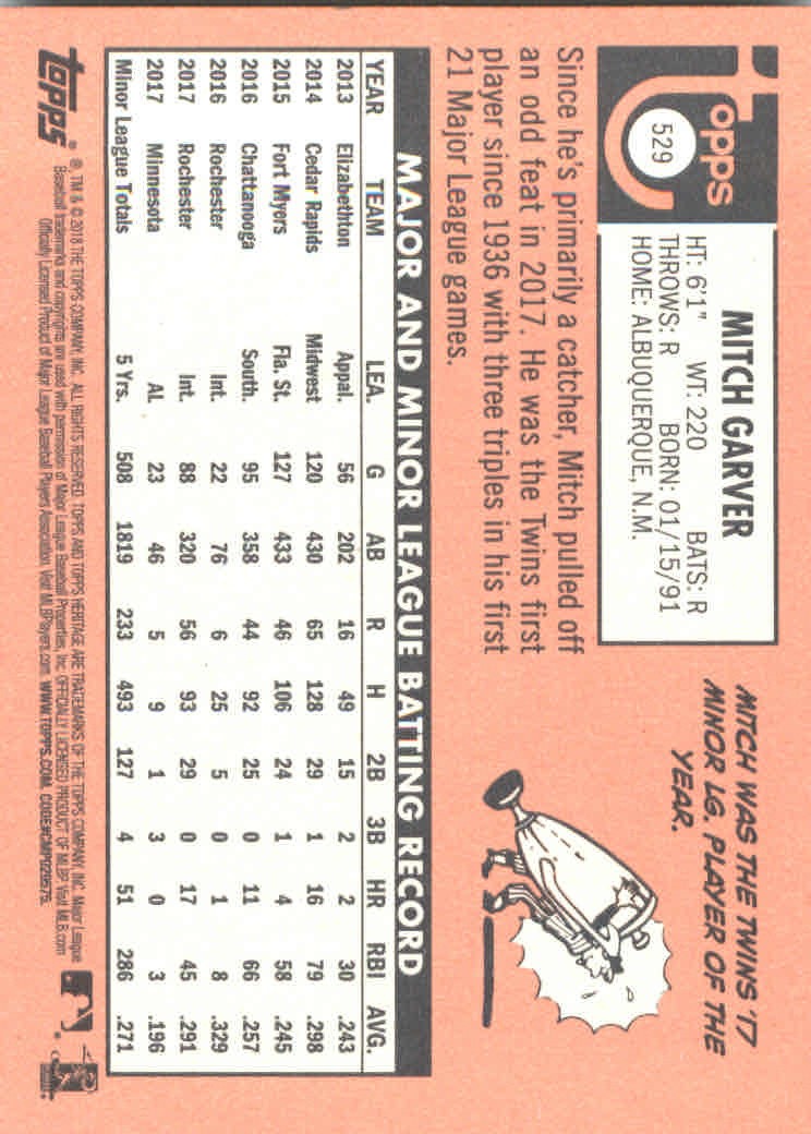 2018 Topps Heritage High Series Baseball Part 1 Main Set Cards #501 to #725 - Picture 55 of 435