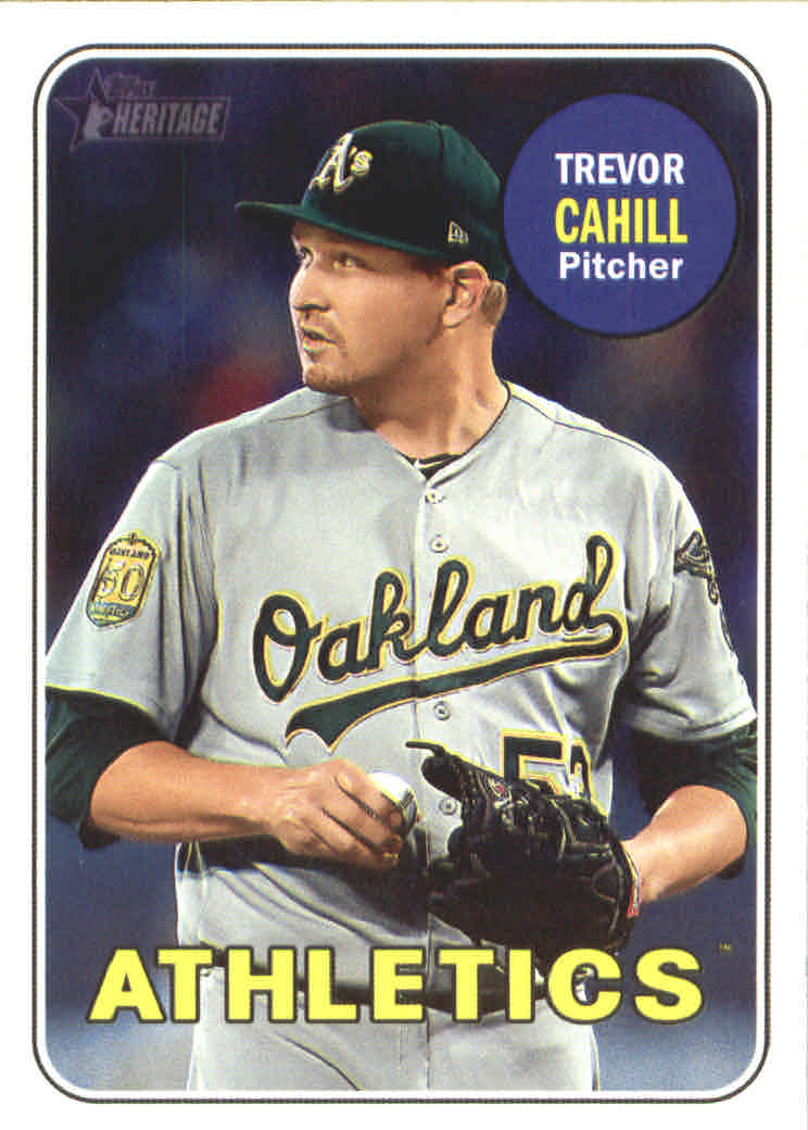 2018 Topps Heritage High Series Baseball Part 1 Main Set Cards #501 to #725 - Picture 62 of 435