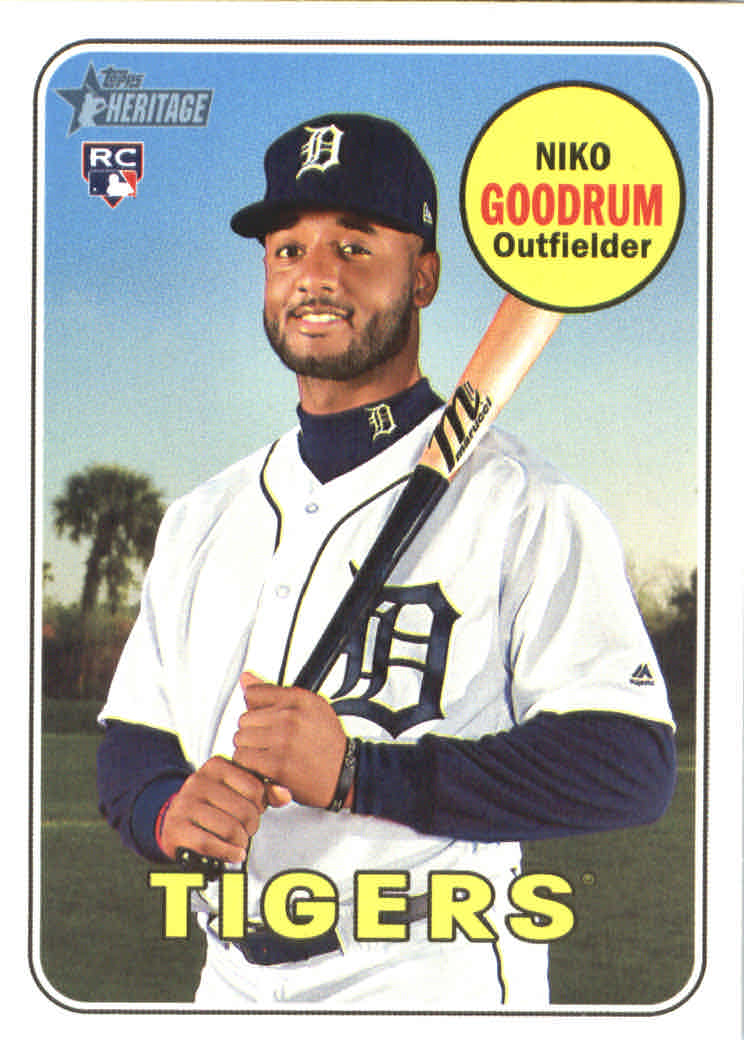 2018 Topps Heritage High Series Baseball Part 1 Main Set Cards #501 to #725 - Picture 64 of 435