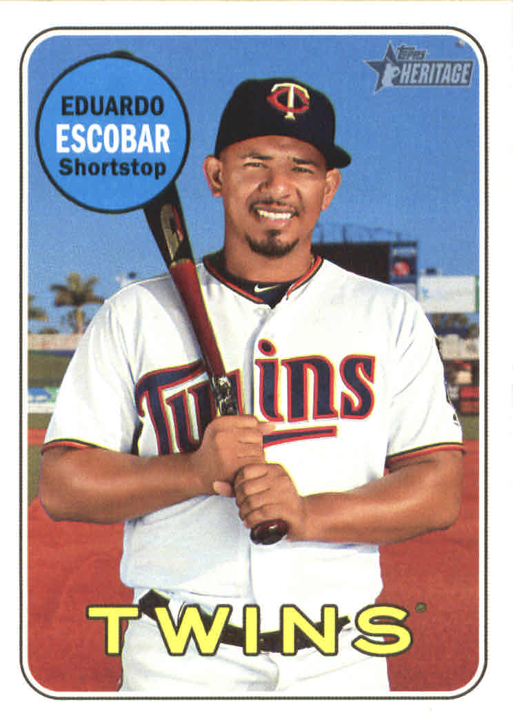2018 Topps Heritage High Series Baseball Part 1 Main Set Cards #501 to #725 - Picture 72 of 435