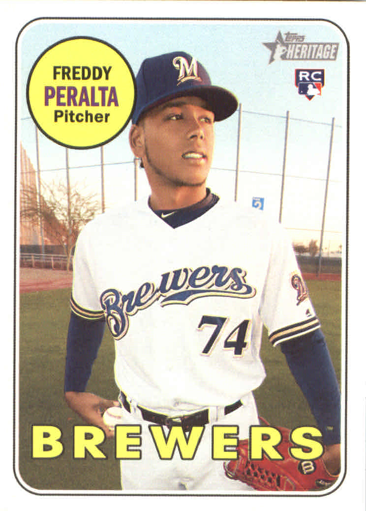2018 Topps Heritage High Series Baseball Part 1 Main Set Cards #501 to #725 - Picture 78 of 435