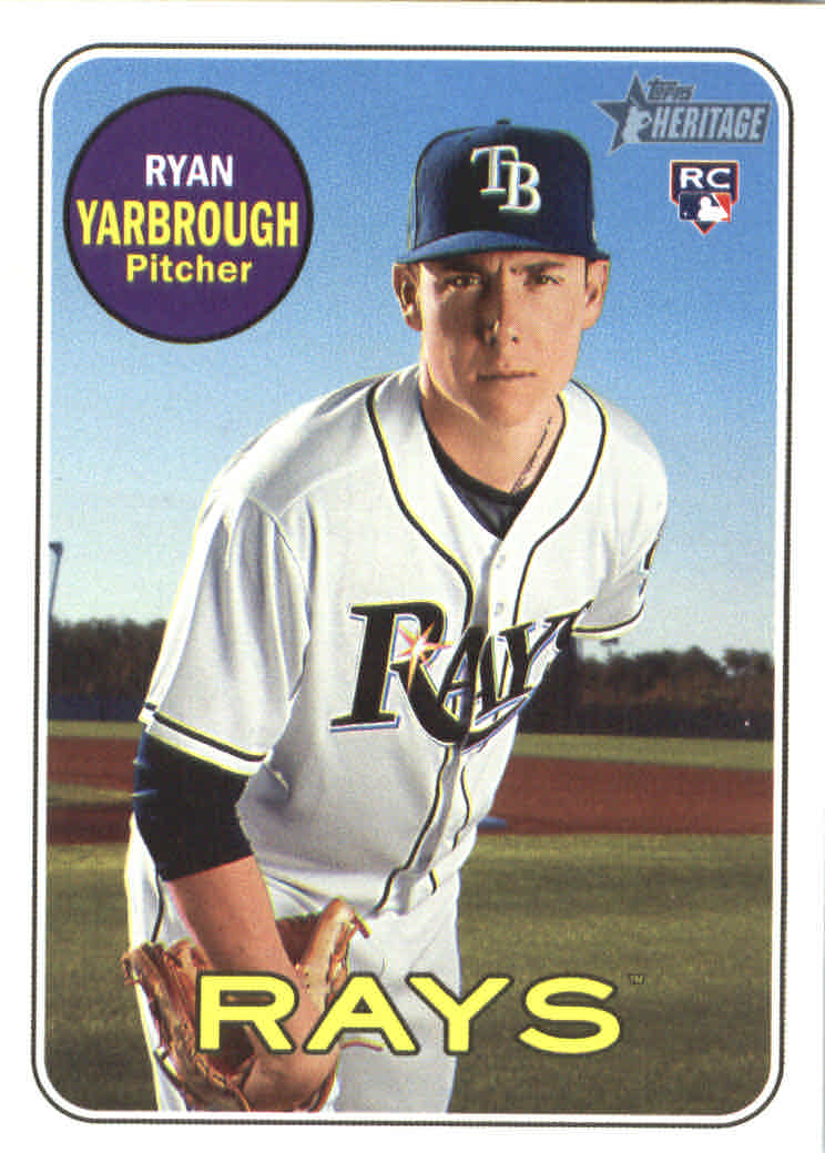 2018 Topps Heritage High Series Baseball Part 1 Main Set Cards #501 to #725 - Picture 82 of 435