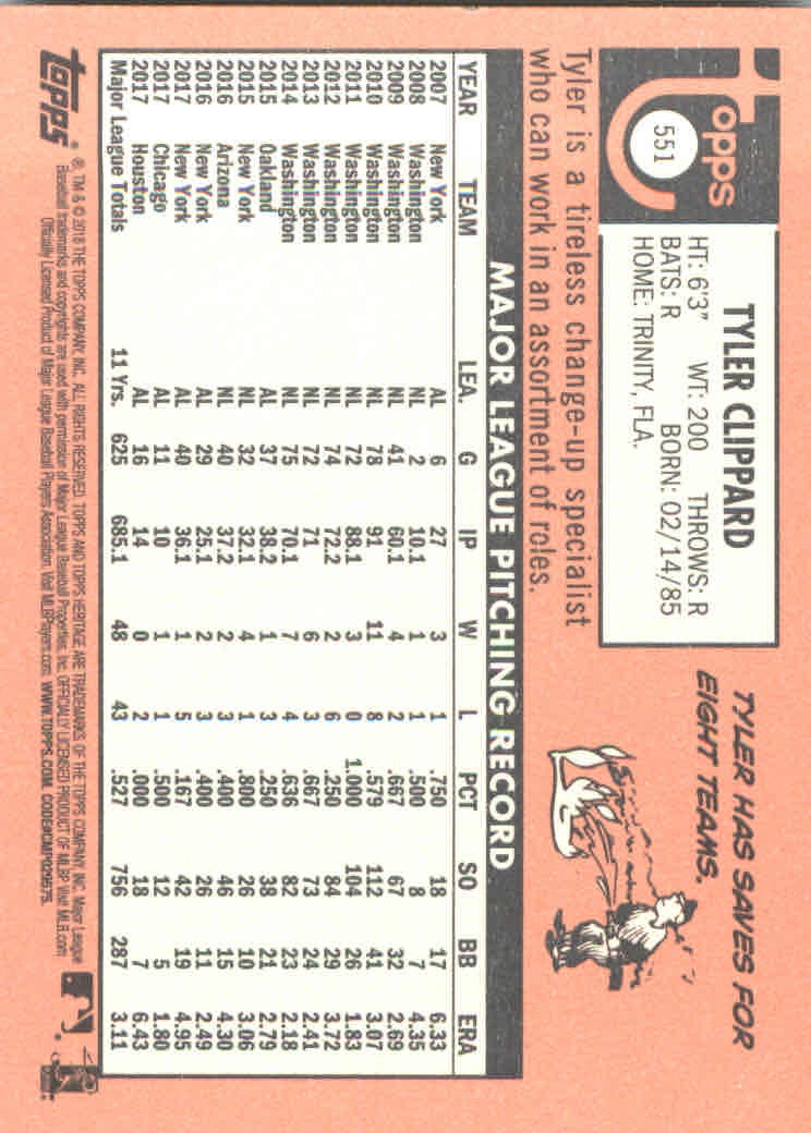 2018 Topps Heritage High Series Baseball Part 1 Main Set Cards #501 to #725 - Picture 99 of 435