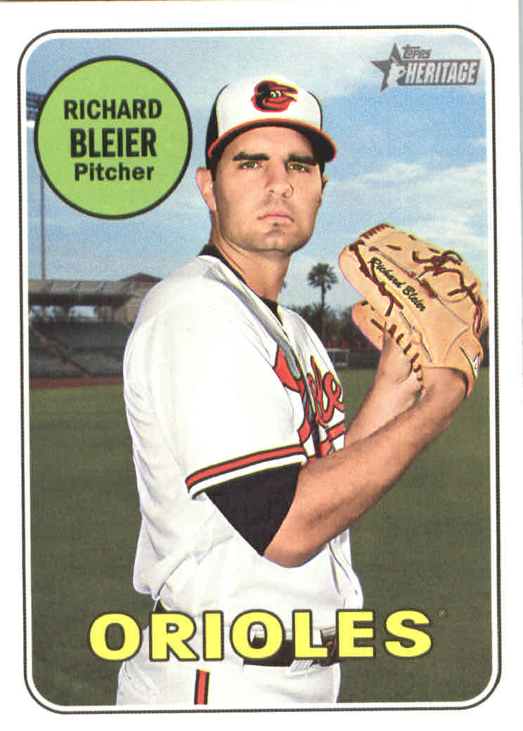 2018 Topps Heritage High Series Baseball Part 1 Main Set Cards #501 to #725 - Picture 104 of 435