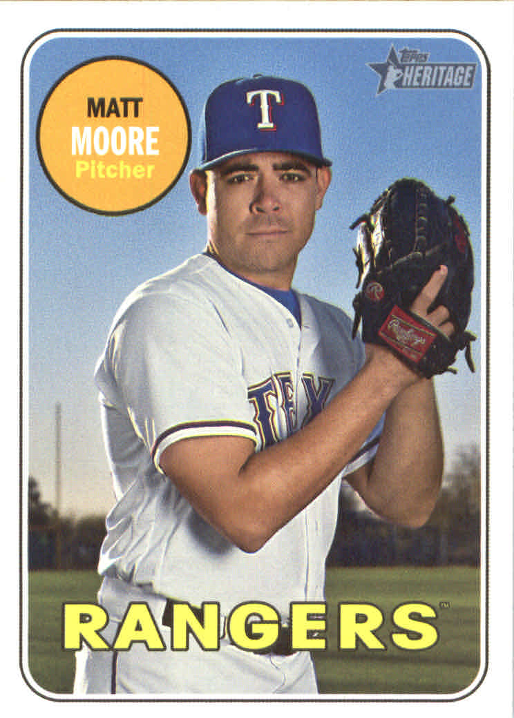 2018 Topps Heritage High Series Baseball Part 1 Main Set Cards #501 to #725 - Picture 106 of 435
