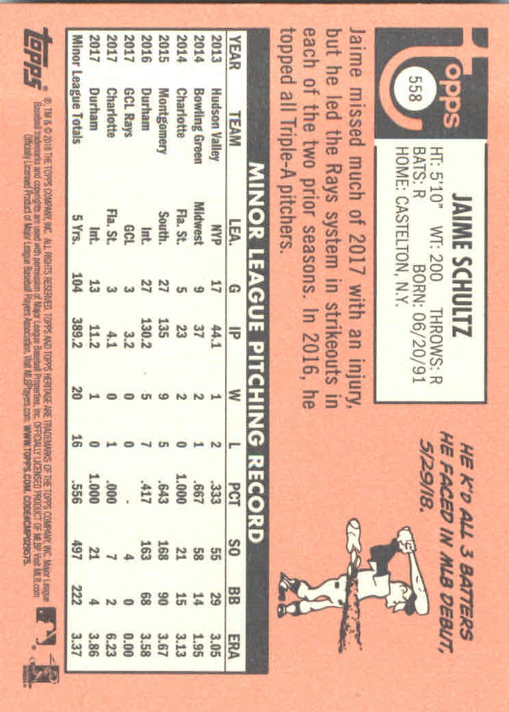 2018 Topps Heritage High Series Baseball Part 1 Main Set Cards #501 to #725 - Picture 113 of 435