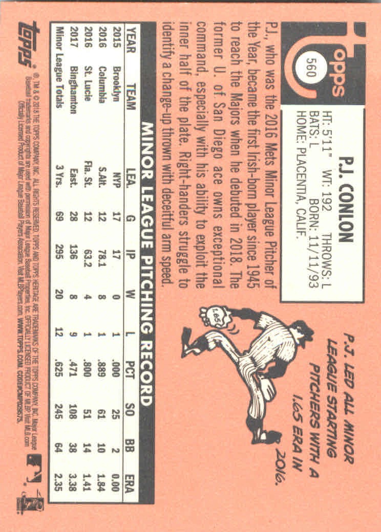 2018 Topps Heritage High Series Baseball Part 1 Main Set Cards #501 to #725 - Picture 117 of 435