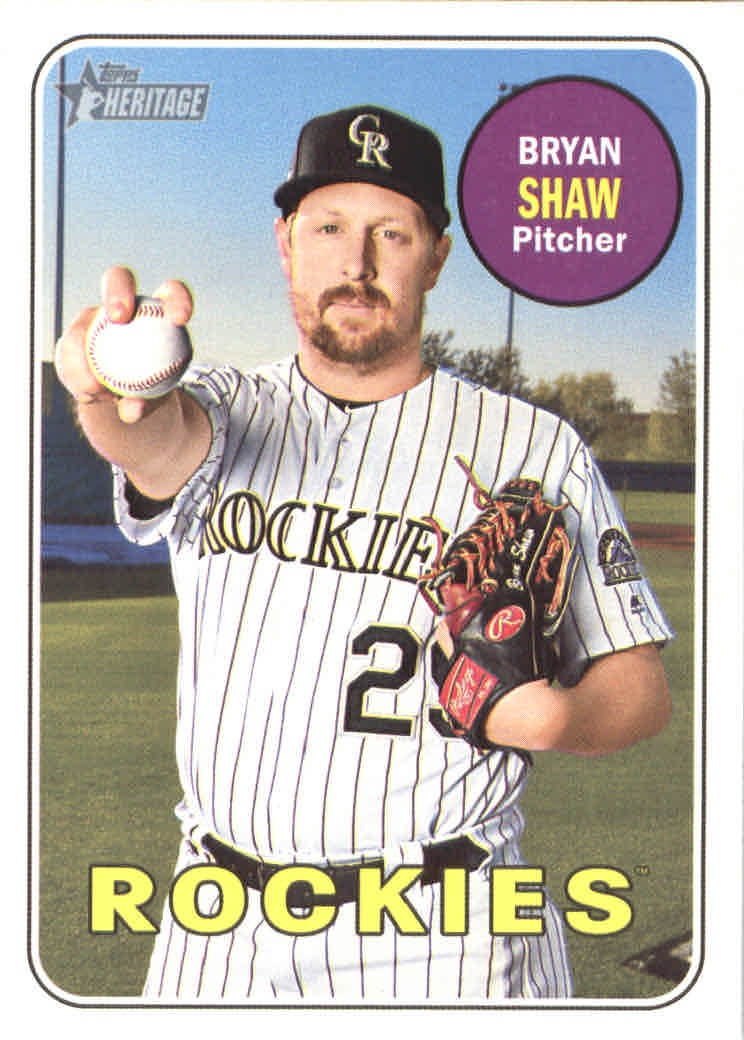 2018 Topps Heritage High Series Baseball Part 1 Main Set Cards #501 to #725 - Picture 138 of 435