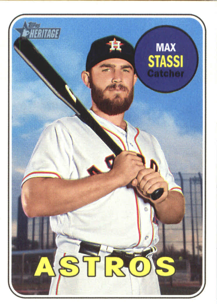 2018 Topps Heritage High Series Baseball Part 1 Main Set Cards #501 to #725 - Picture 142 of 435