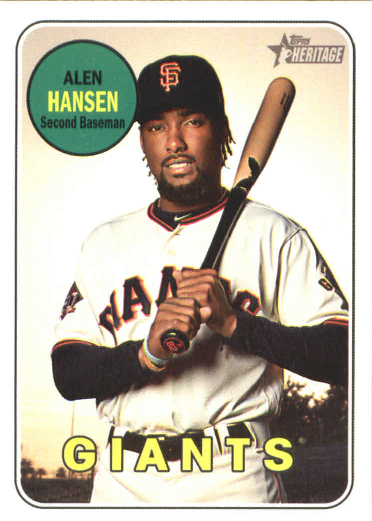 2018 Topps Heritage High Series Baseball Part 1 Main Set Cards #501 to #725 - Picture 146 of 435