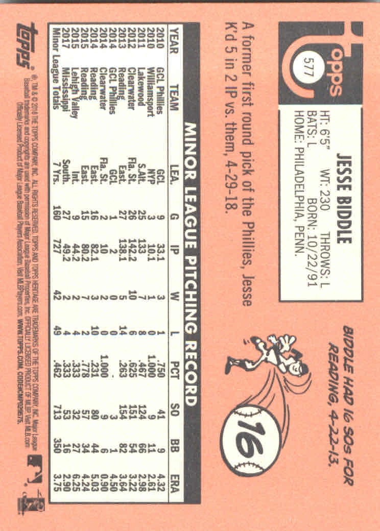 2018 Topps Heritage High Series Baseball Part 1 Main Set Cards #501 to #725 - Picture 151 of 435