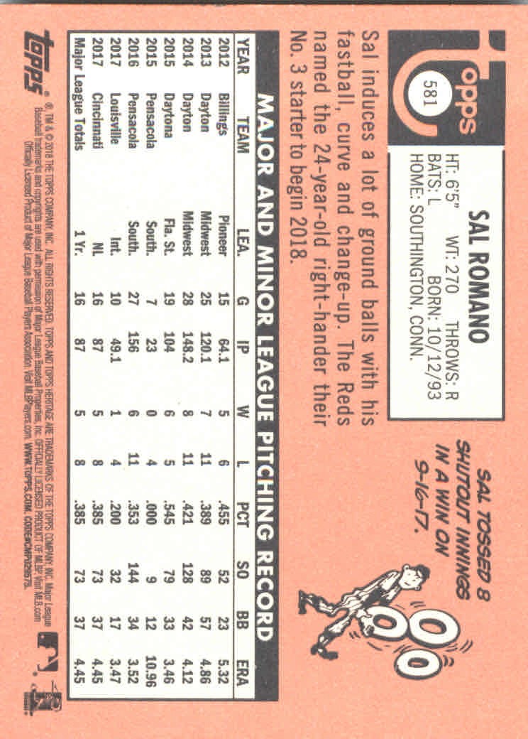 2018 Topps Heritage High Series Baseball Part 1 Main Set Cards #501 to #725 - Picture 155 of 435