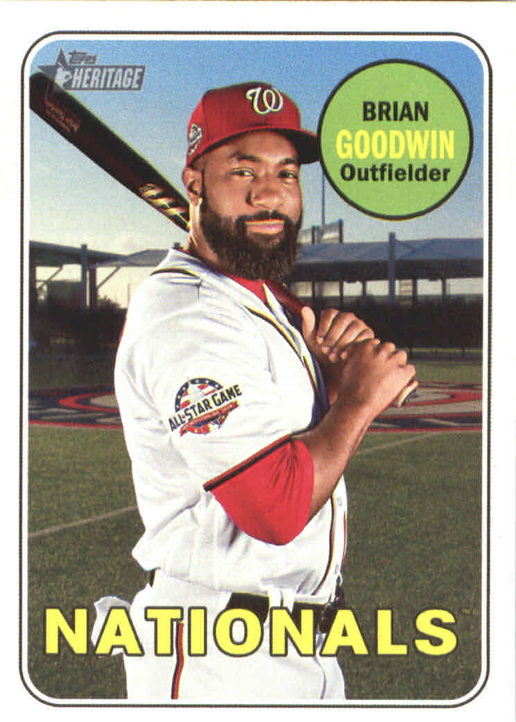 2018 Topps Heritage High Series Baseball Part 1 Main Set Cards #501 to #725 - Picture 162 of 435