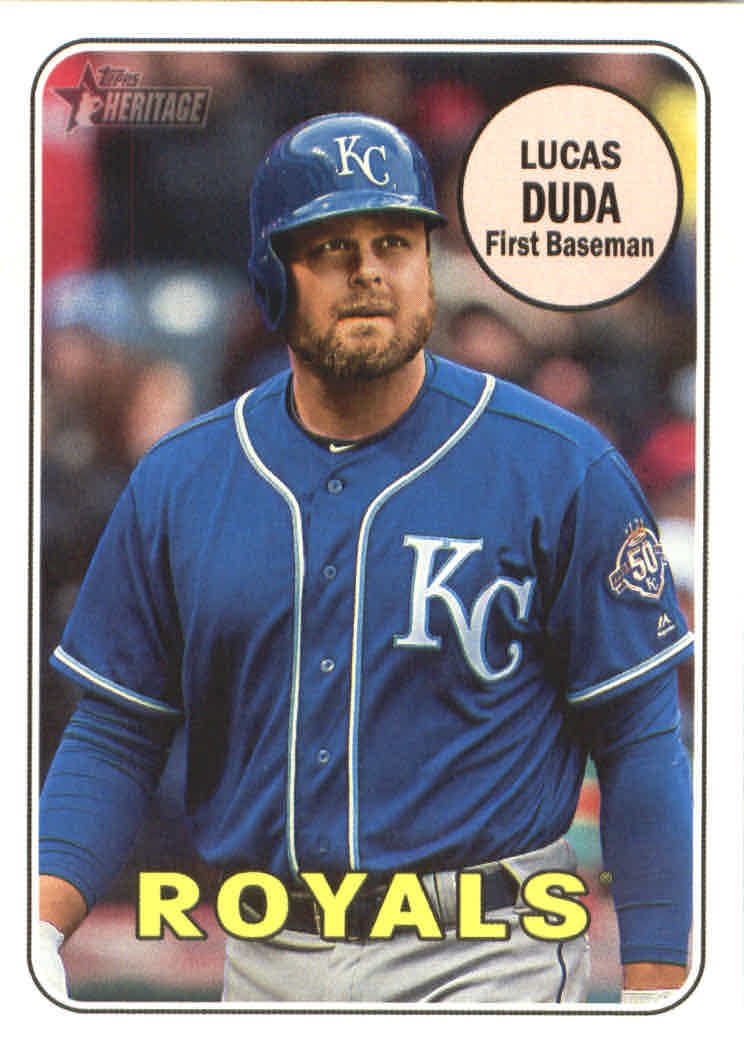 2018 Topps Heritage High Series Baseball Part 1 Main Set Cards #501 to #725 - Picture 168 of 435