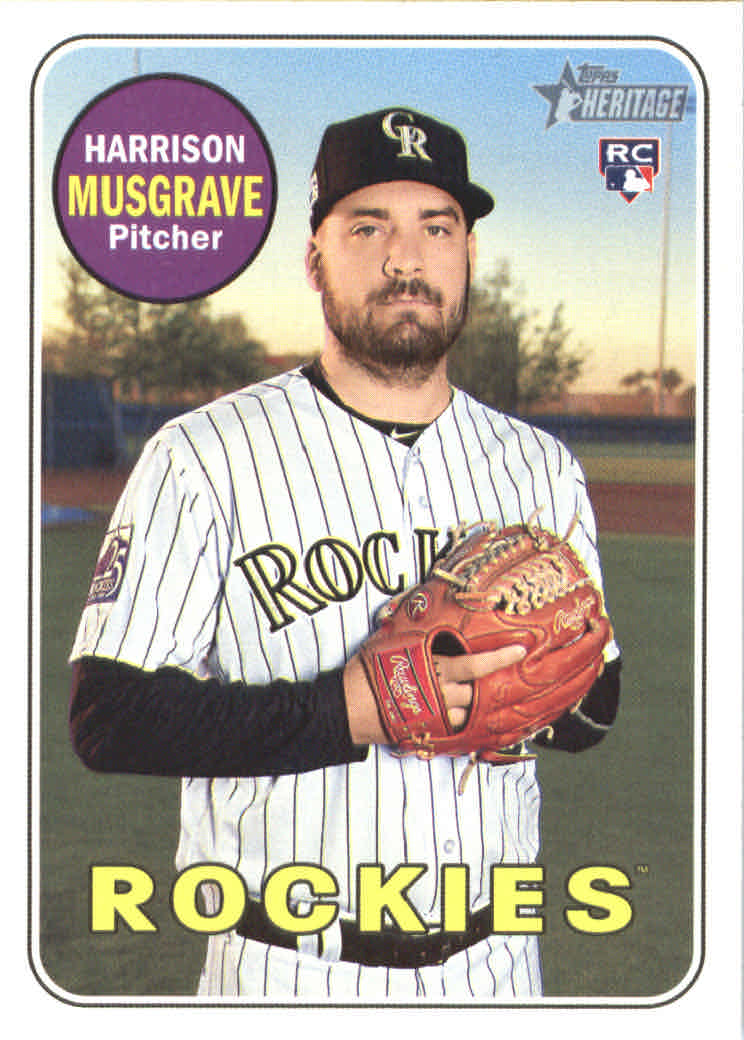 2018 Topps Heritage High Series Baseball Part 1 Main Set Cards #501 to #725 - Picture 180 of 435