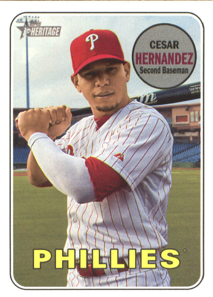 2018 Topps Heritage High Series Baseball Part 1 Main Set Cards #501 to #725 - Picture 194 of 435