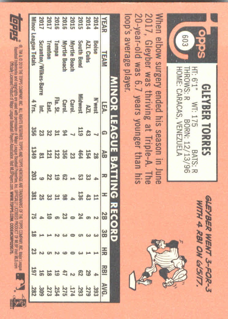 2018 Topps Heritage High Series Baseball Part 1 Main Set Cards #501 to #725 - Picture 197 of 435