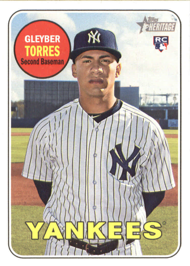 2018 Topps Heritage High Series Baseball Part 1 Main Set Cards #501 to #725 - Picture 196 of 435