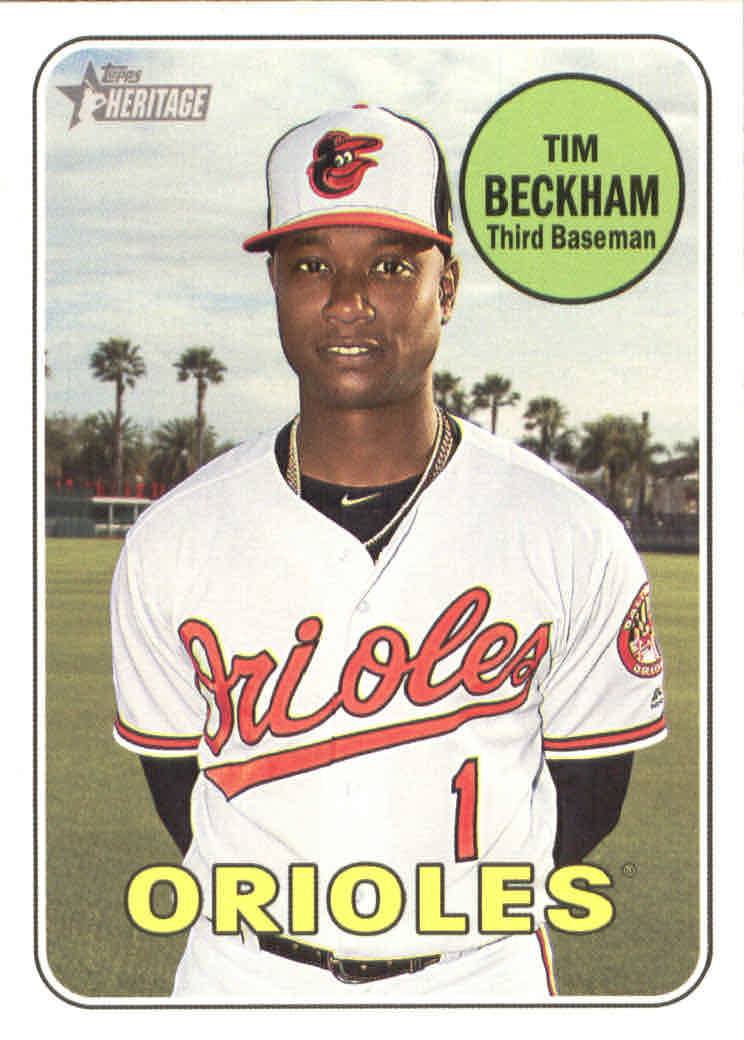 2018 Topps Heritage High Series Baseball Part 1 Main Set Cards #501 to #725 - Picture 222 of 435