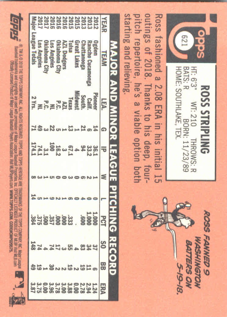 2018 Topps Heritage High Series Baseball Part 1 Main Set Cards #501 to #725 - Picture 233 of 435