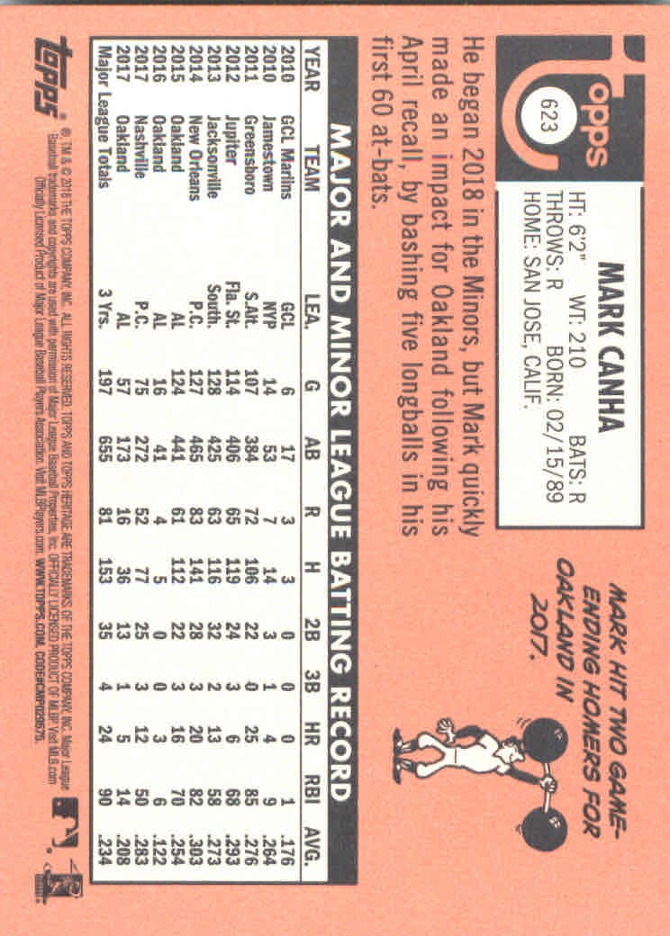 2018 Topps Heritage High Series Baseball Part 1 Main Set Cards #501 to #725 - Picture 237 of 435