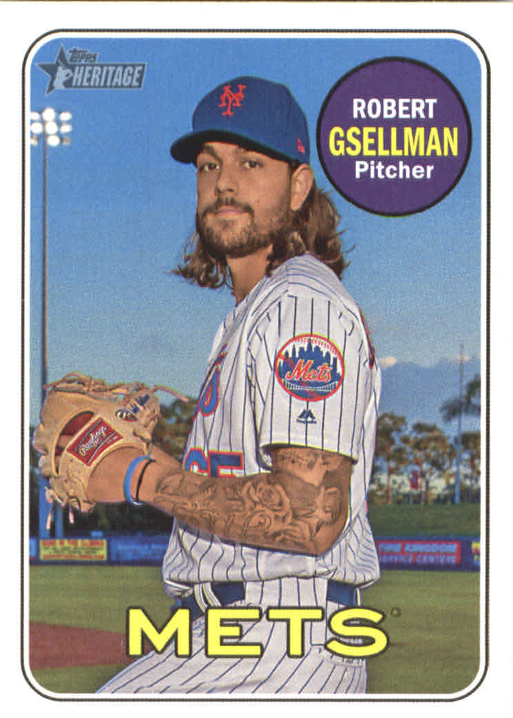 2018 Topps Heritage High Series Baseball Part 1 Main Set Cards #501 to #725 - Picture 252 of 435