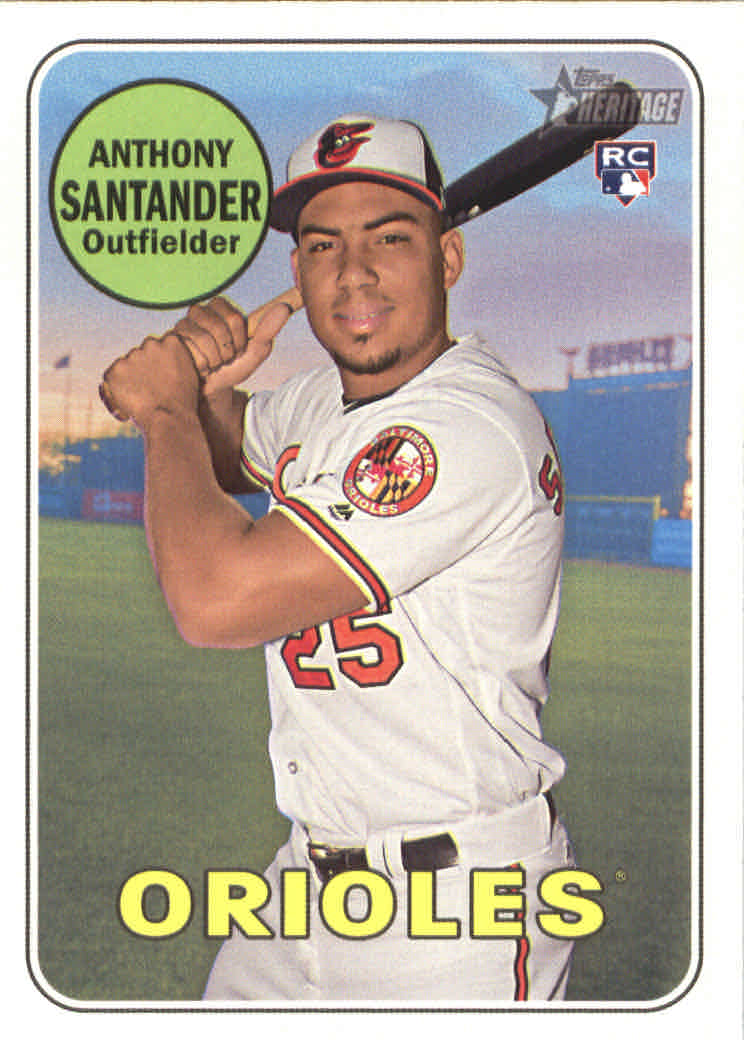 2018 Topps Heritage High Series Baseball Part 1 Main Set Cards #501 to #725 - Picture 270 of 435