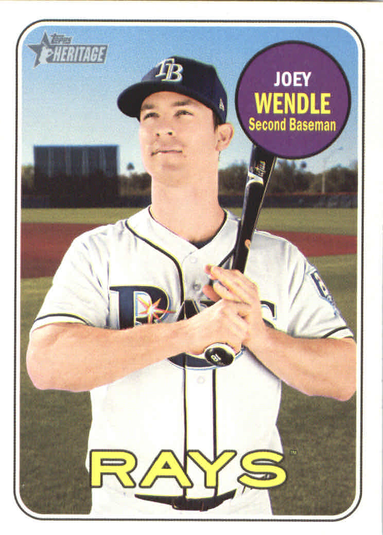2018 Topps Heritage High Series Baseball Part 1 Main Set Cards #501 to #725 - Picture 276 of 435