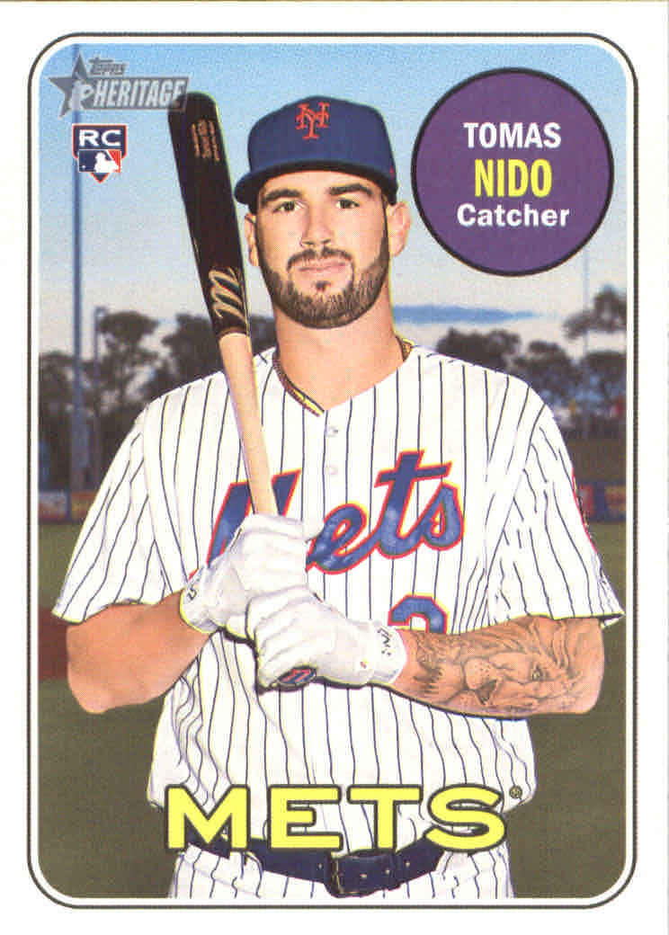 2018 Topps Heritage High Series Baseball Part 1 Main Set Cards #501 to #725 - Picture 288 of 435