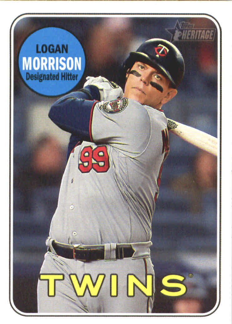 2018 Topps Heritage High Series Baseball Part 1 Main Set Cards #501 to #725 - Picture 306 of 435
