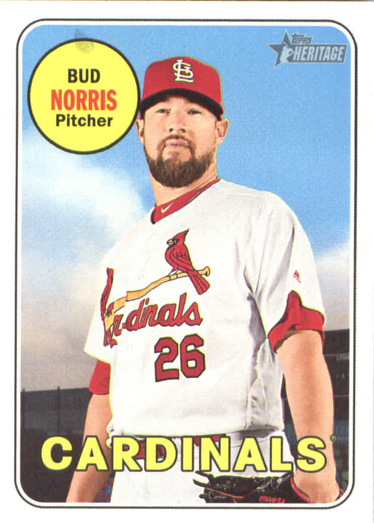 2018 Topps Heritage High Series Baseball Part 1 Main Set Cards #501 to #725 - Picture 312 of 435