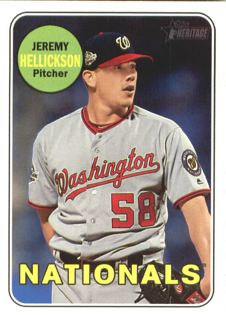2018 Topps Heritage High Series Baseball Part 1 Main Set Cards #501 to #725 - Picture 322 of 435
