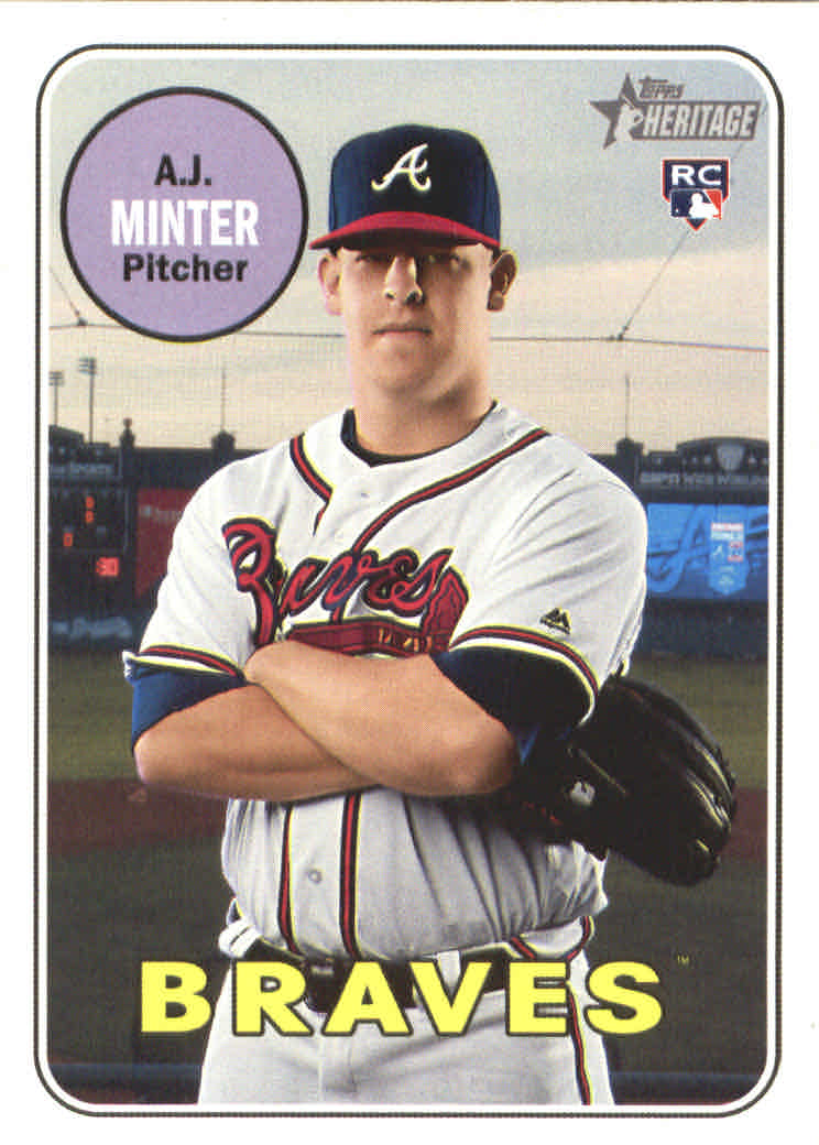 2018 Topps Heritage High Series Baseball Part 1 Main Set Cards #501 to #725 - Picture 326 of 435