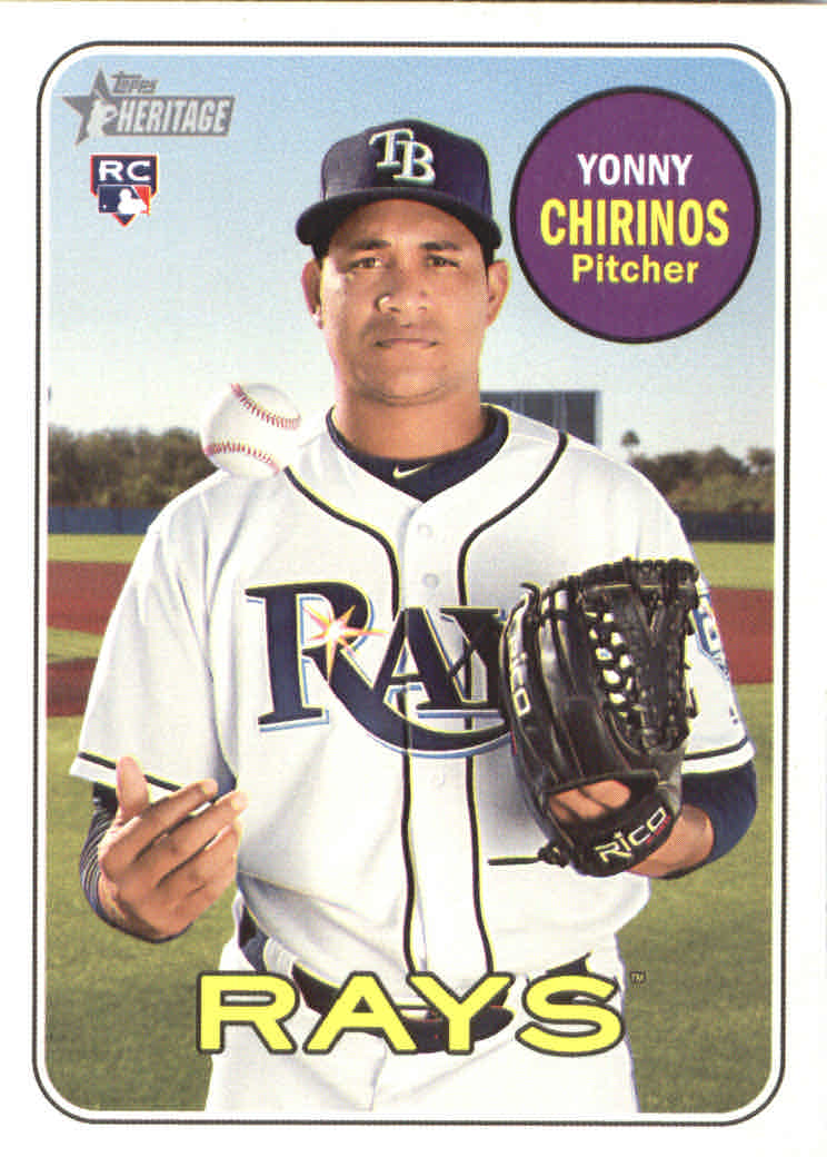 2018 Topps Heritage High Series Baseball Part 1 Main Set Cards #501 to #725 - Picture 328 of 435