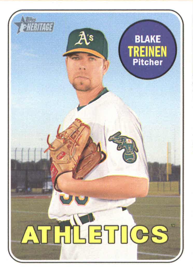 2018 Topps Heritage High Series Baseball Part 1 Main Set Cards #501 to #725 - Picture 334 of 435