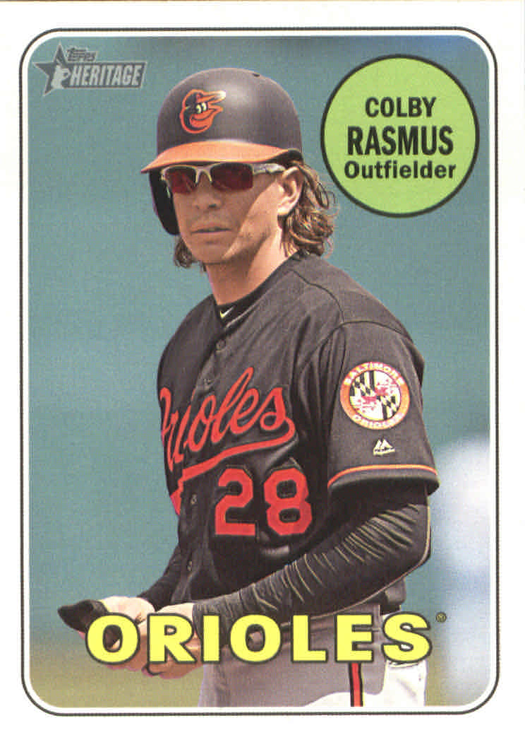 2018 Topps Heritage High Series Baseball Part 1 Main Set Cards #501 to #725 - Picture 338 of 435