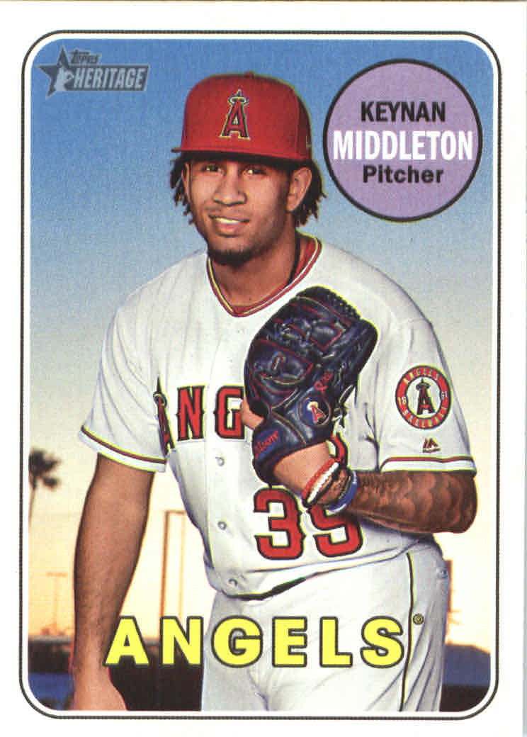 2018 Topps Heritage High Series Baseball Part 1 Main Set Cards #501 to #725 - Picture 340 of 435
