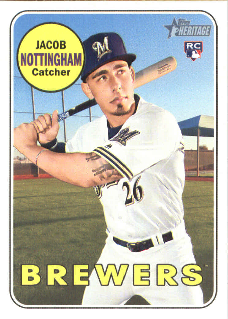 2018 Topps Heritage High Series Baseball Part 1 Main Set Cards #501 to #725 - Picture 342 of 435