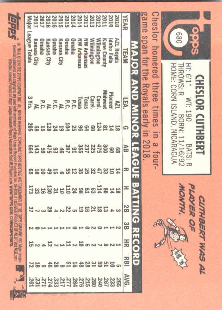 2018 Topps Heritage High Series Baseball Part 1 Main Set Cards #501 to #725 - Picture 349 of 435