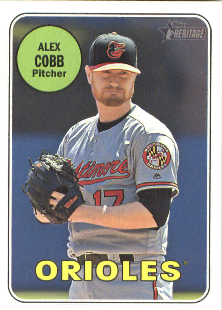 2018 Topps Heritage High Series Baseball Part 1 Main Set Cards #501 to #725 - Picture 430 of 435